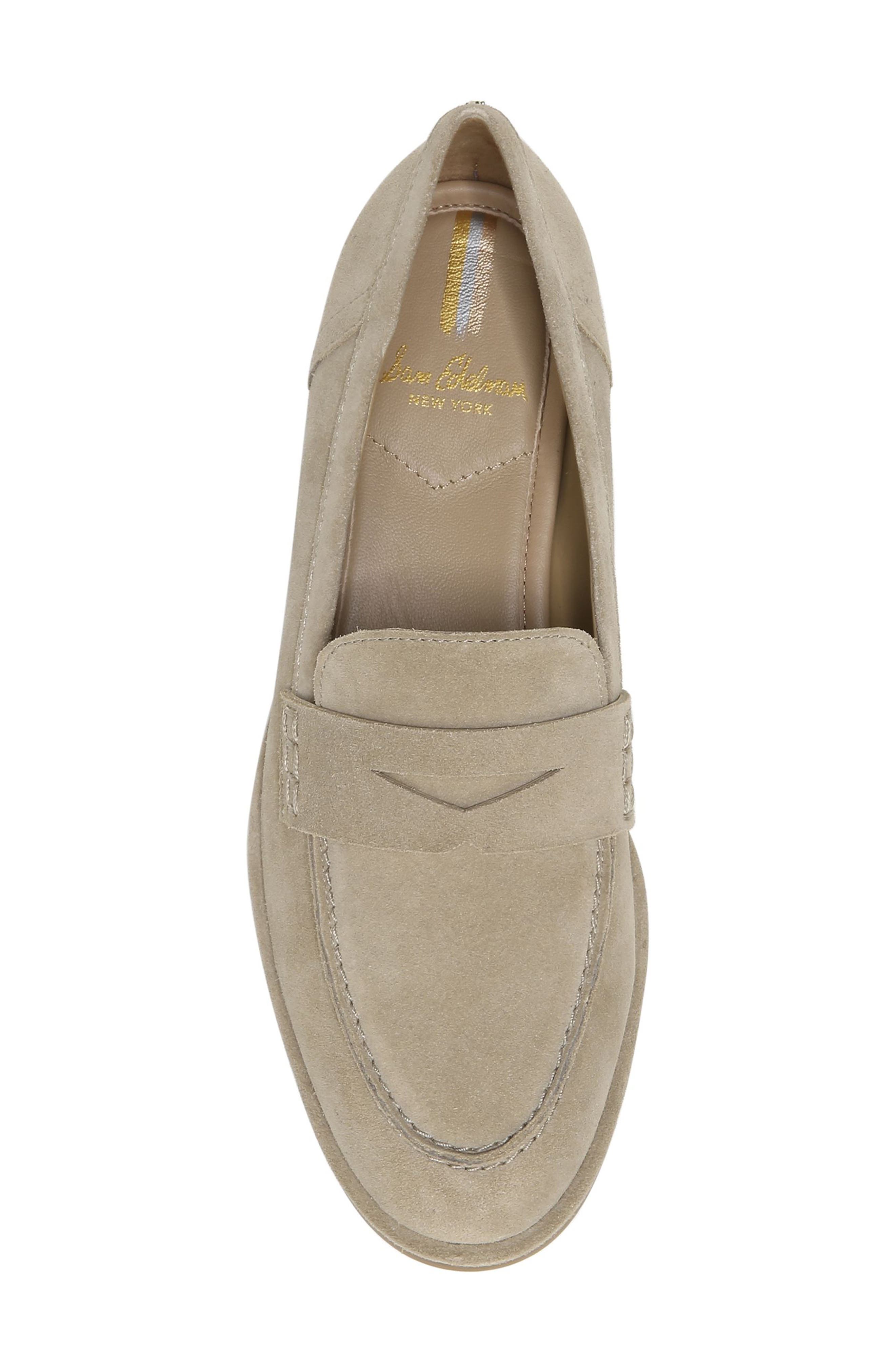 Birch Penny Loafer, Alternate, color, WARM SAND