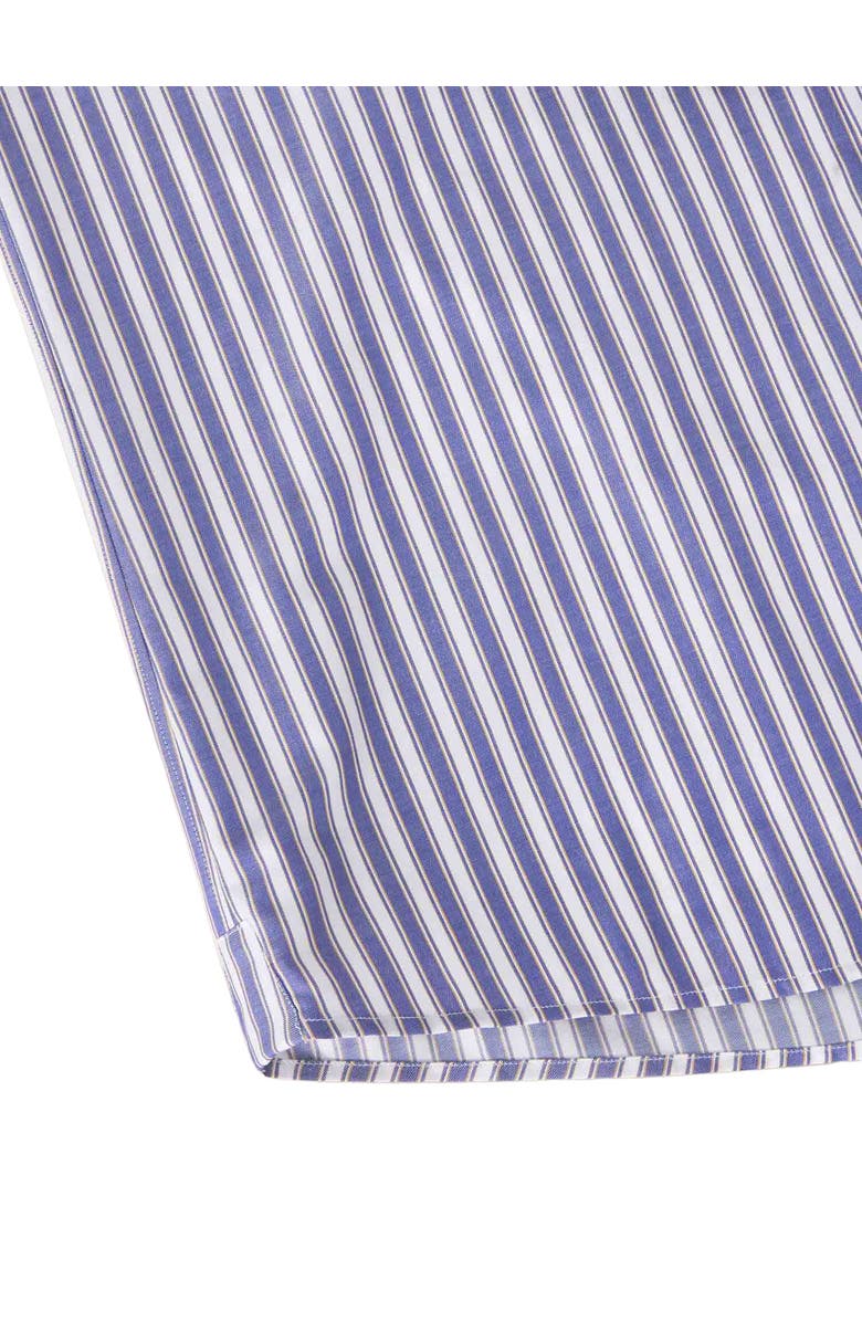 Robert Talbott Reynolds Contemporary Multi Stripe Twill Shirt, Alternate, color, Blue Multi