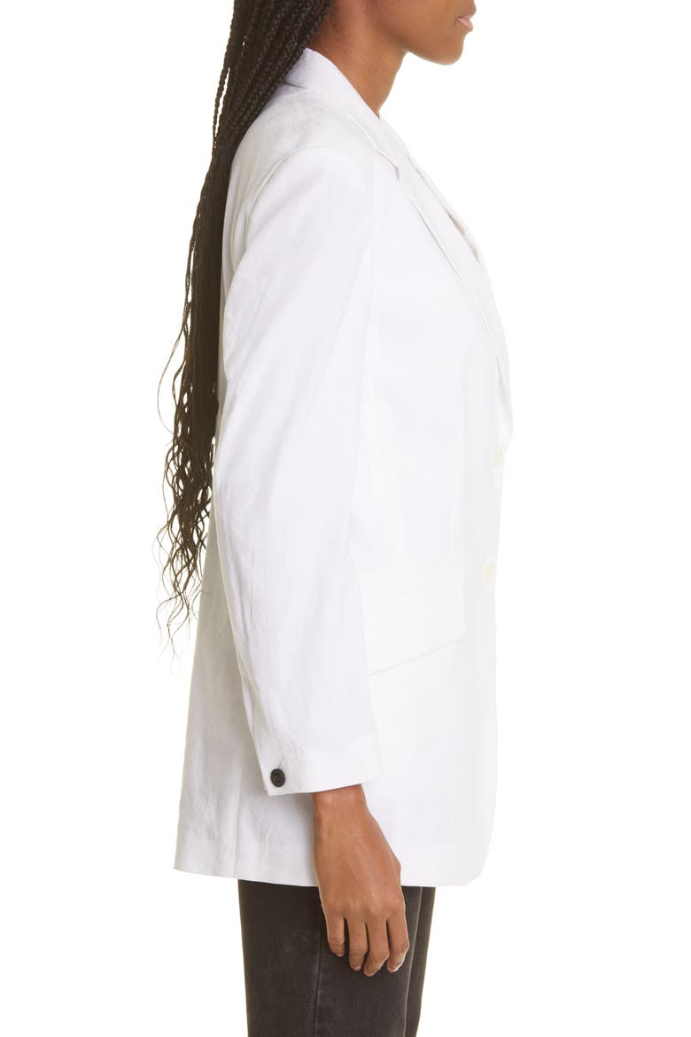 Charles Linen Blend Blazer, Alternate, color, WHT