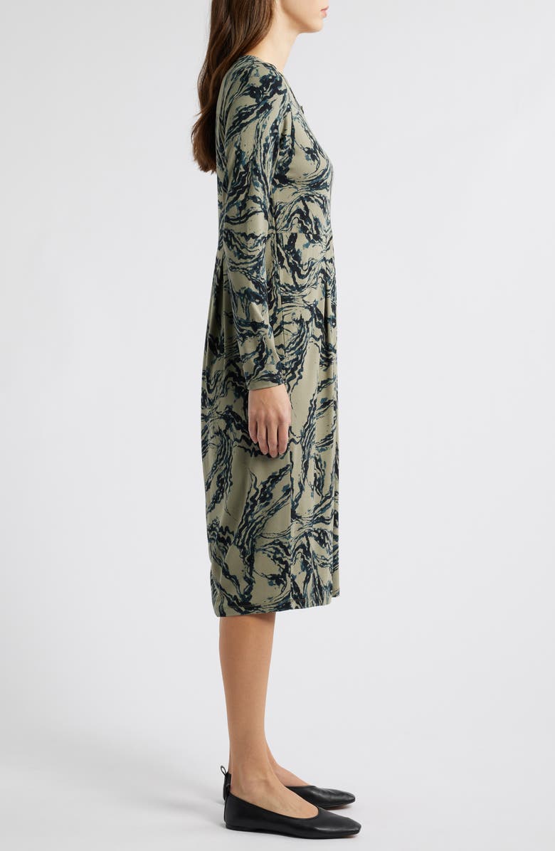 Masai Copenhagen Namoli Print Long Sleeve Dress, Alternate, color, 