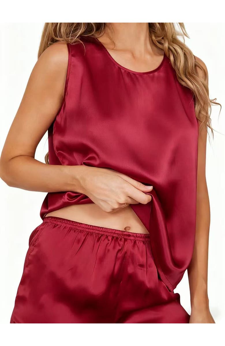 SILKSILKY Pure Silk Pajama Set 2Pcs, Alternate, color, 