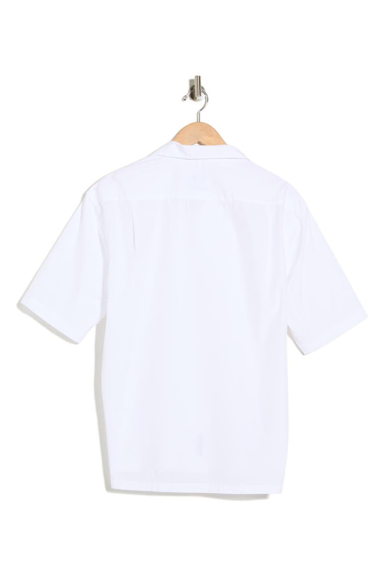 Lars Short Sleeve Button-Up Shirt, Alternate, color, WHITE