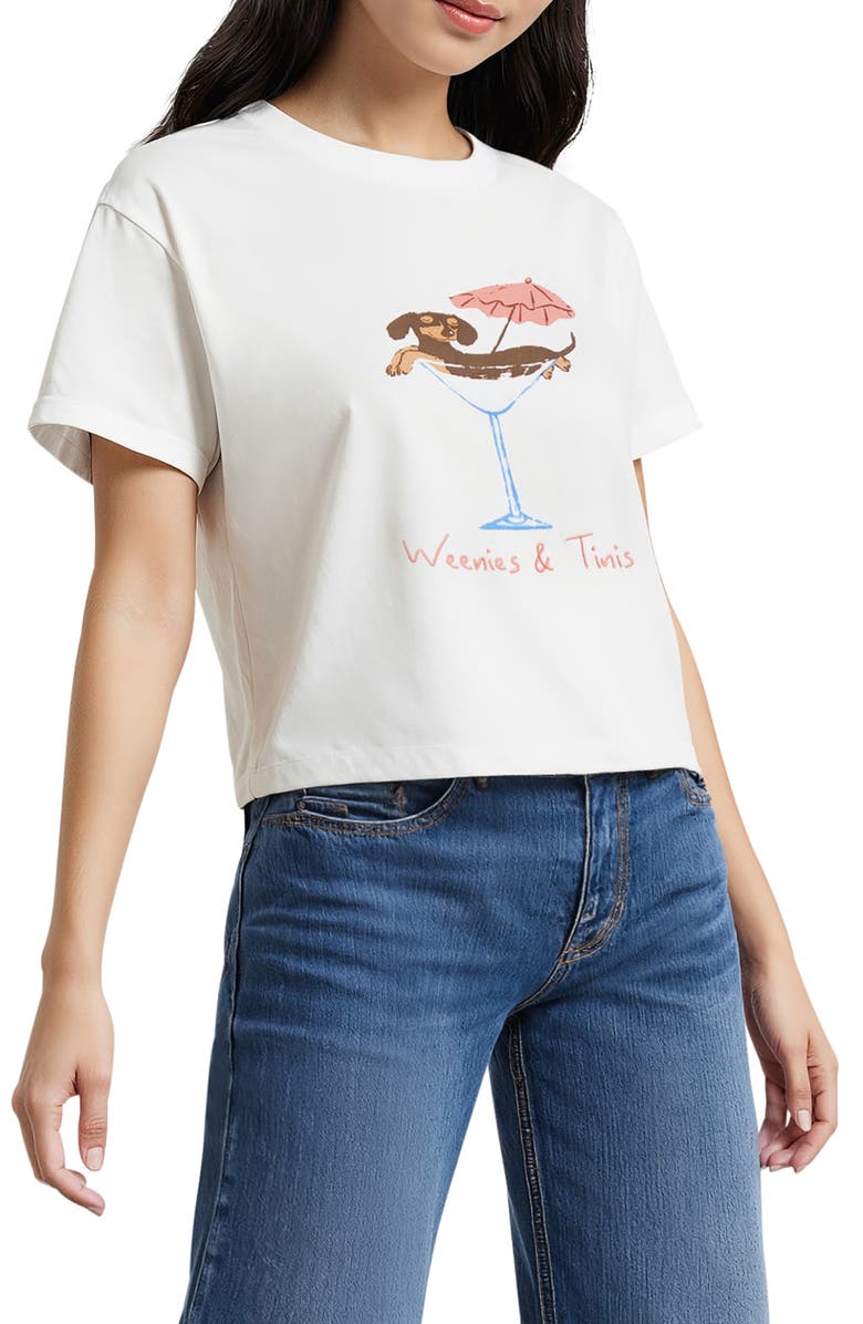 Wildfox Weenies Tinis Graphic T-Shirt, Main, color,