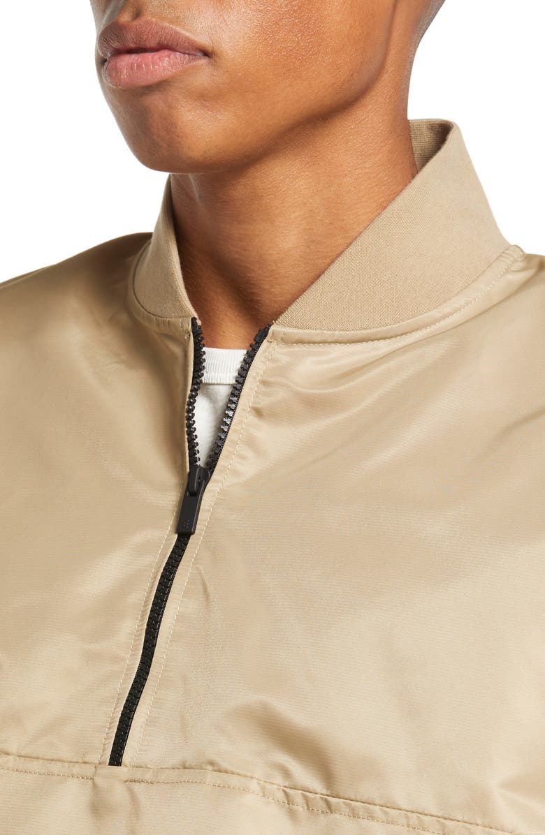 Fear of God Essentials Half Zip Pullover, Alternate, color,