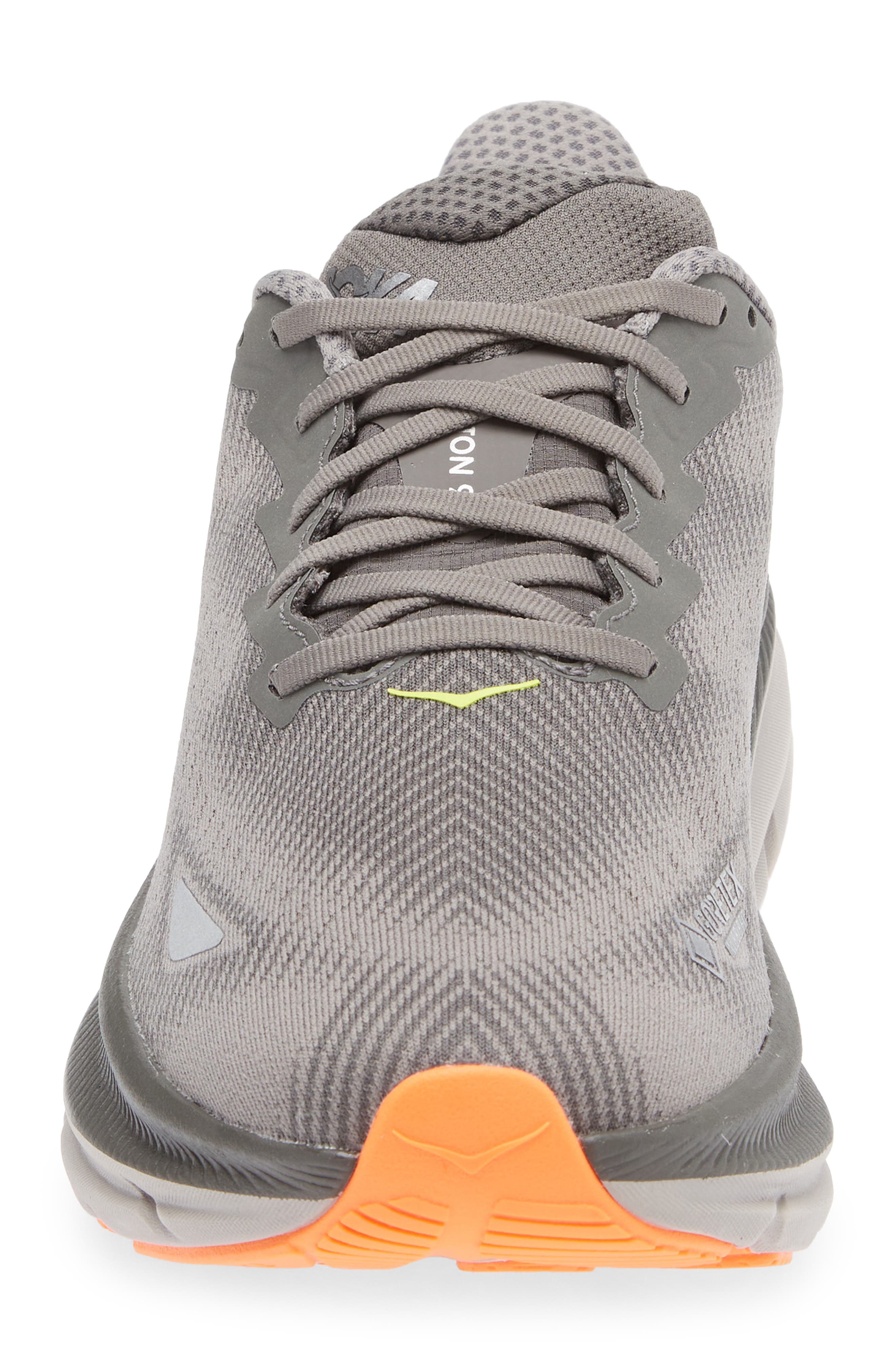 Hoka One Clifton 9 GORE-TEX Stealth Tech Mens Running Shoe - Grey/Harbor HOKA ONE ONE Clifton 9 GORE-TEX  main image 3