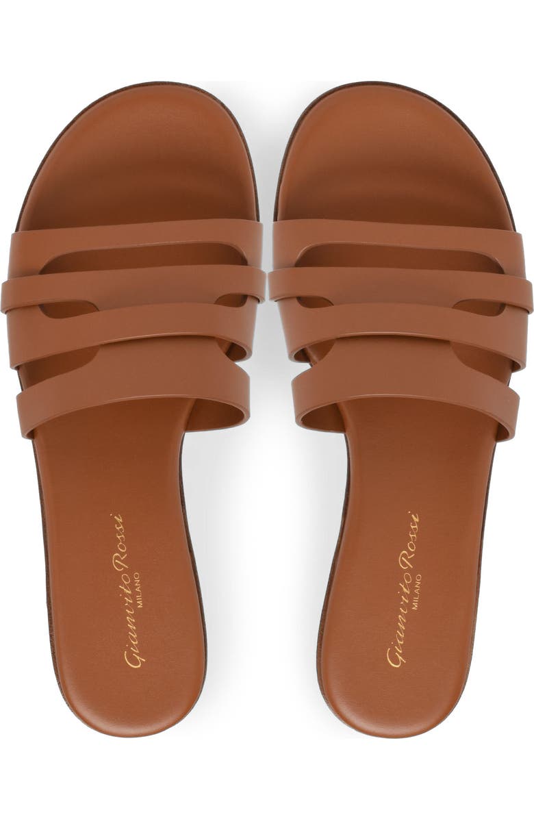 Gianvito Rossi Nora Mule, Alternate, color, Brown Calf