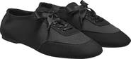 VIVAIA Cristina Square-Toe Lace-Up Satin Sneakerina