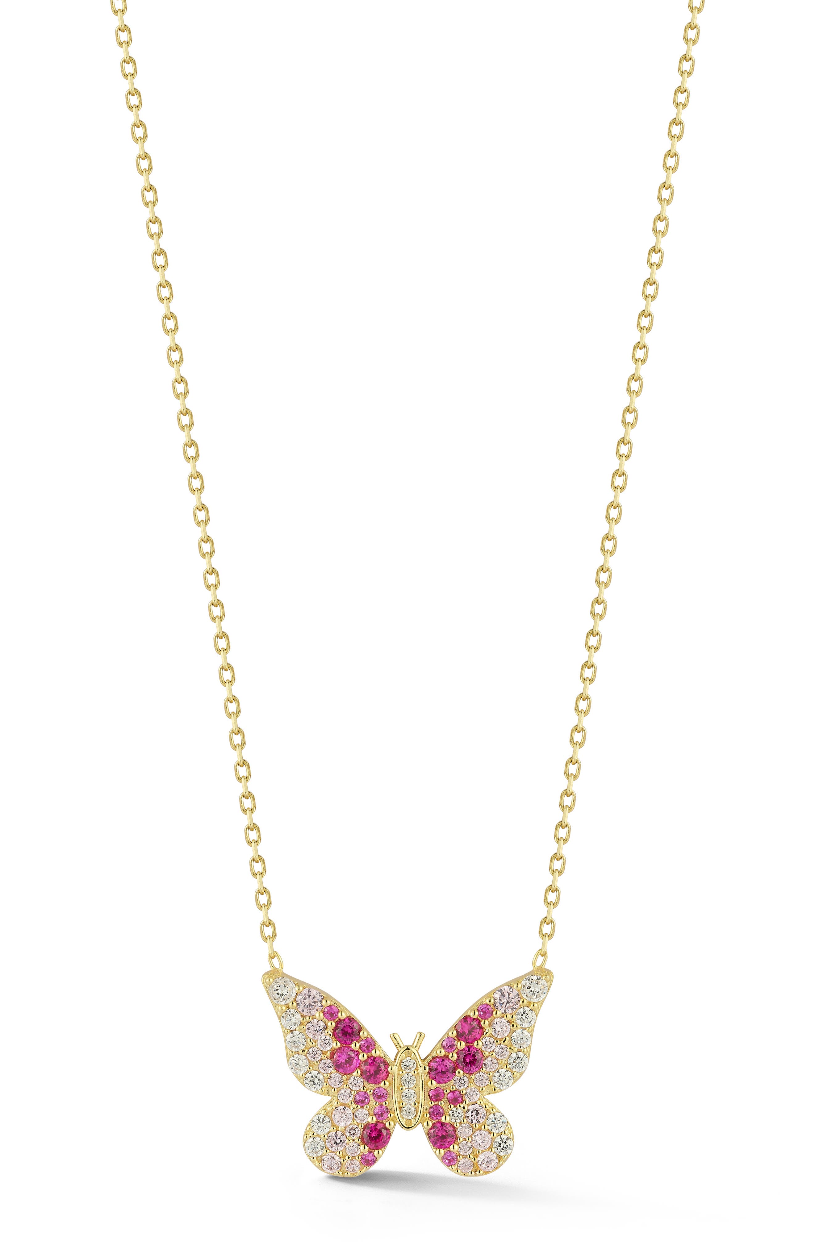 SPHERA MILANO Butterfly Pendant Necklace