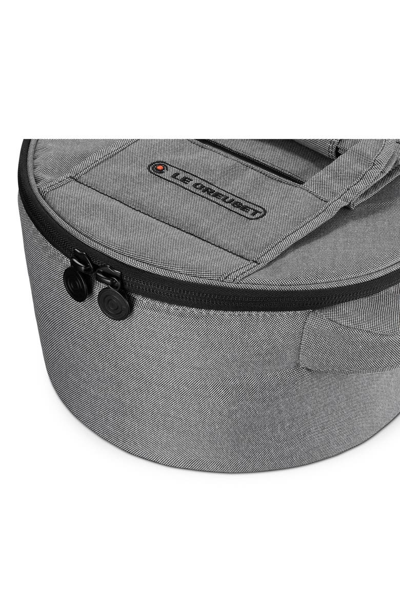 Le Creuset Round Dutch Oven Tote Bag, Alternate, color, Noir