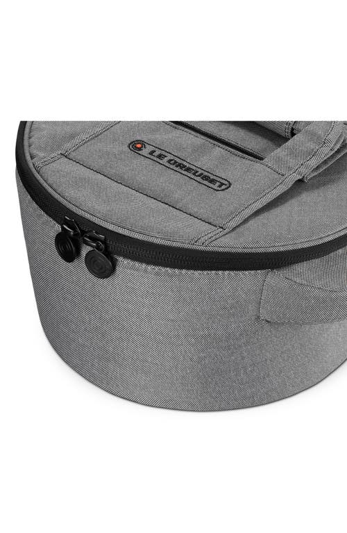 Le Creuset Round Dutch Oven Tote Bag In Gray