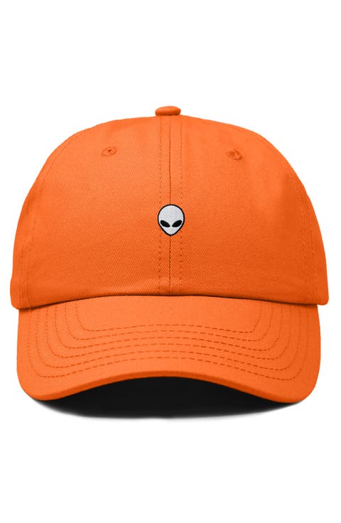 Mens Lil Alien Cotton Dad Cap