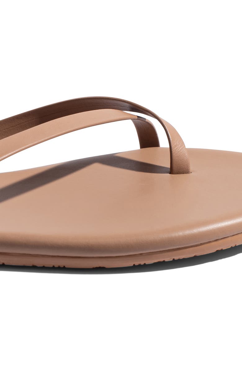 TKEES Riley Metallic Flip Flop, Alternate, color, Beach Bum