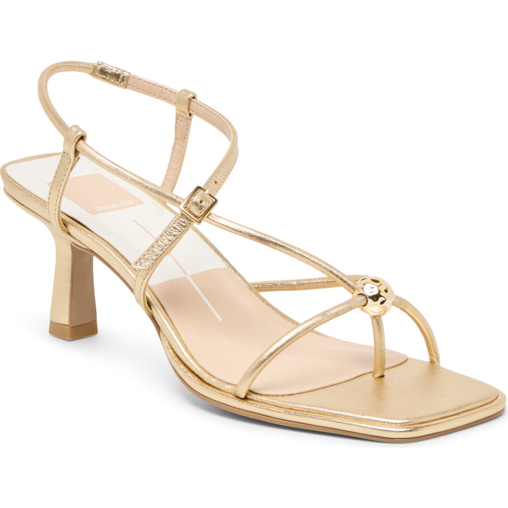 Dolce Vita Mylee Heels Sandal In Gold