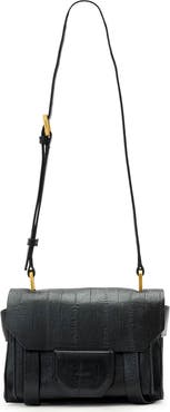 AllSaints Mini Ursa Eel Embossed Crossbody Bag