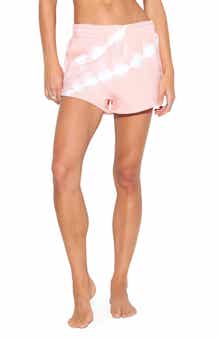 Spiritual Gangster Shibori Kylie Cotton Fleece Sweat Shorts