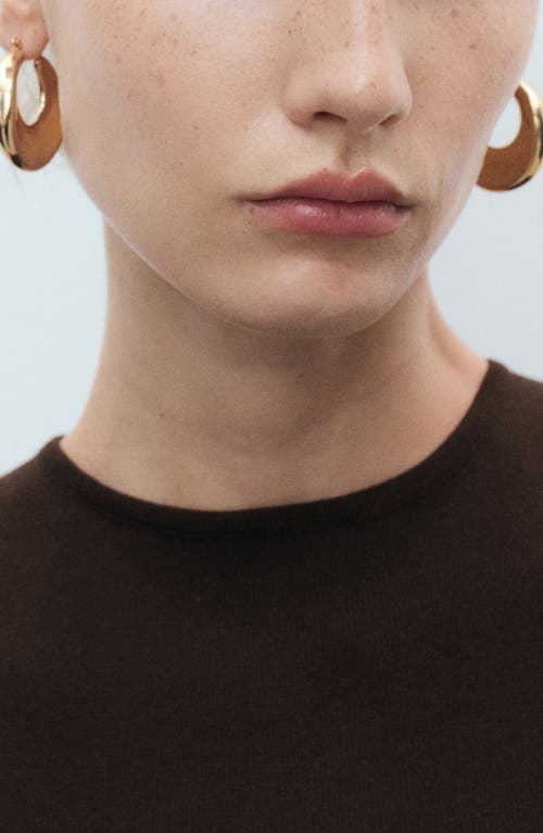 Mango Sleeveless Sweater In Brown