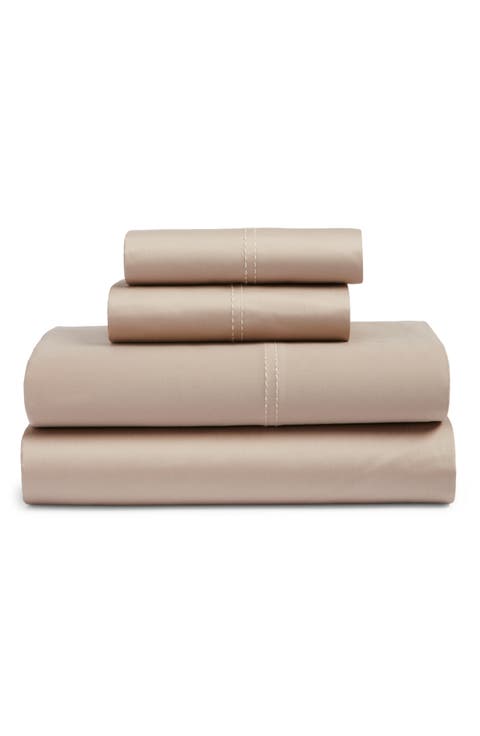 400 Thread Count Organic Cotton Sateen Sheet Set