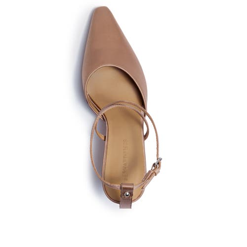 Bernardo 1946 Footwear Yazmin Pump In Brown