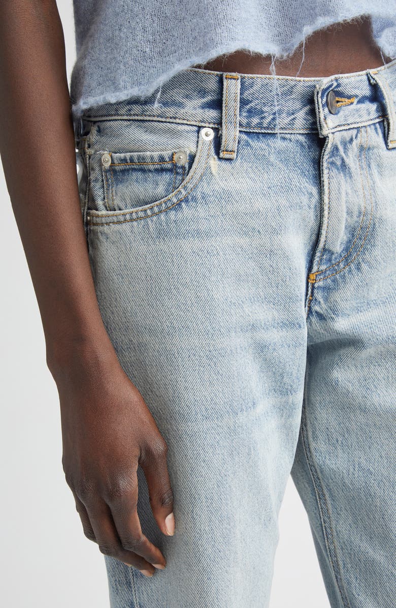 Haikure Carly Low Rise Straight Leg Jeans, Alternate, color, Authentic Wash