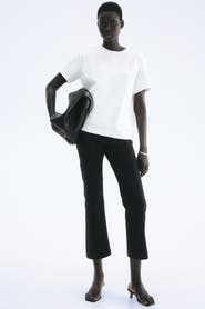 H&M Flared Crease-front Trousers