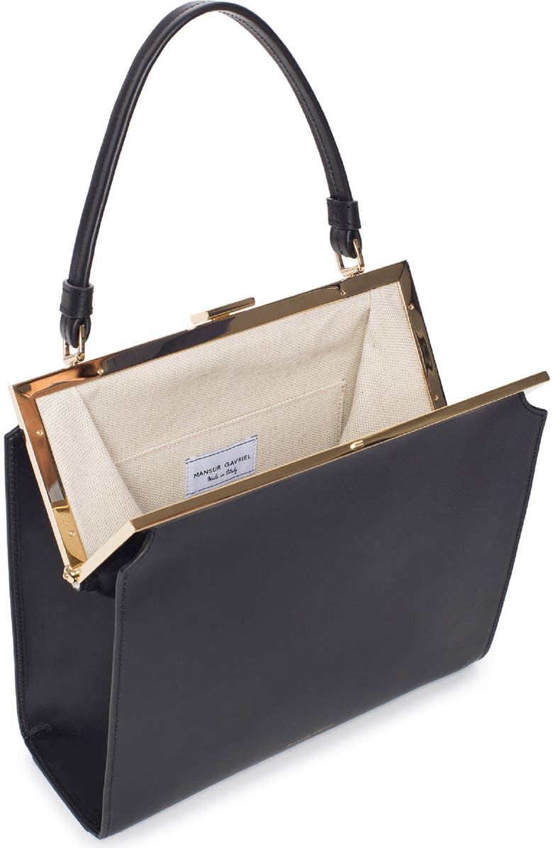 Mansur Gavriel Elegant Leather Bag, Alternate, color,