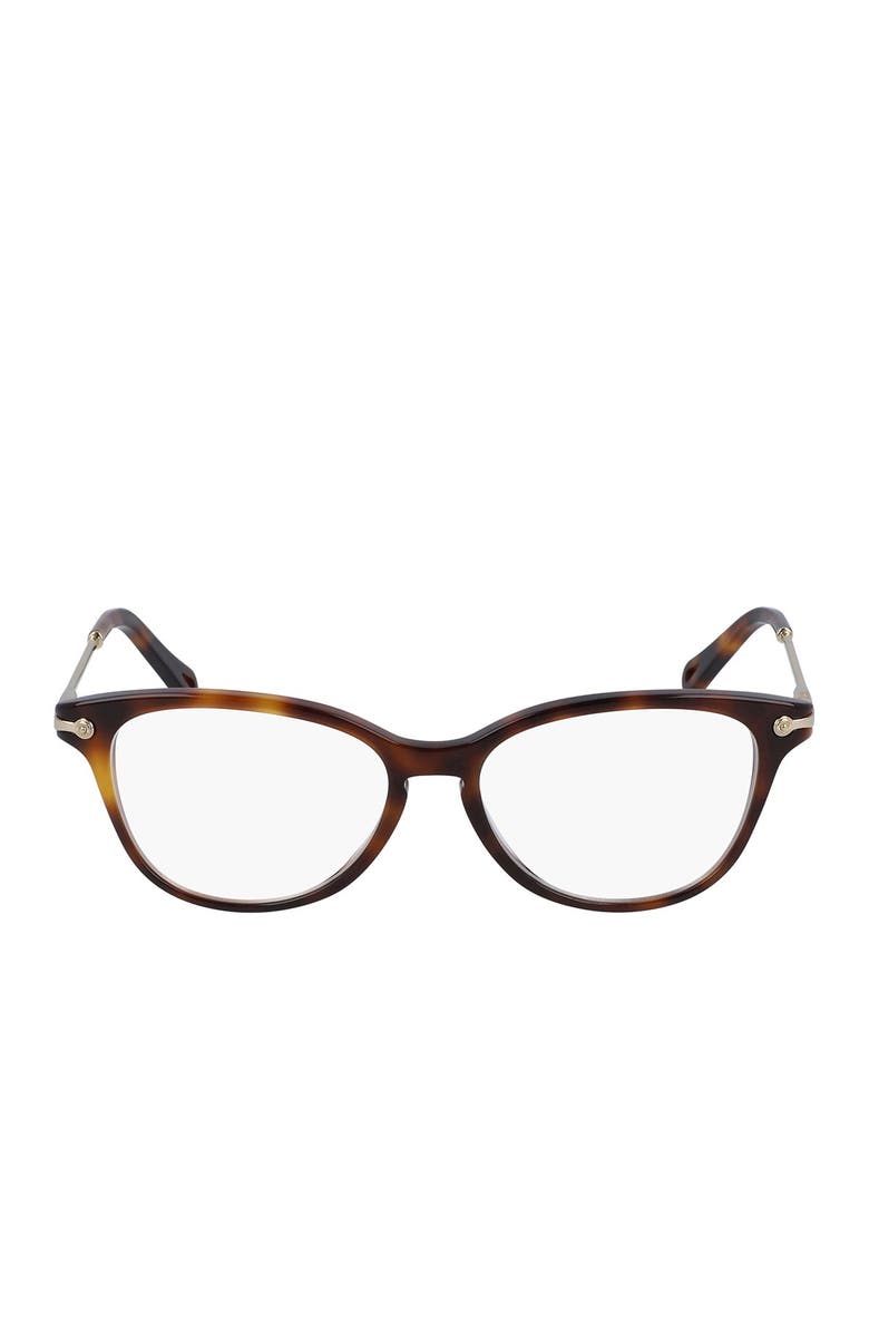 Chloé Rectangular Full Rim 52mm Optical Frames, Alternate, color,