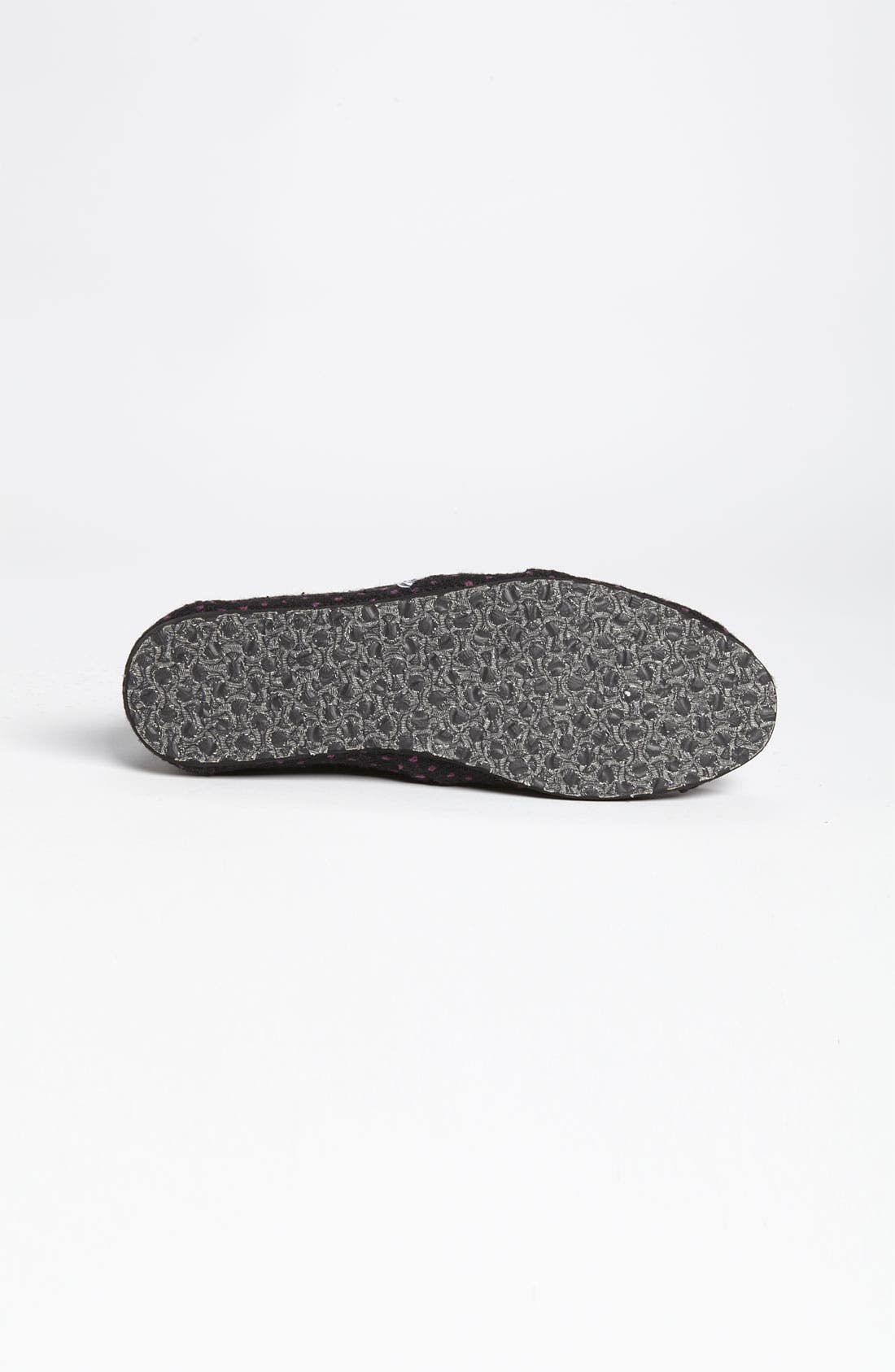 TOMS 'Classic - Dot' Woolen Slip-On, Alternate, color, 