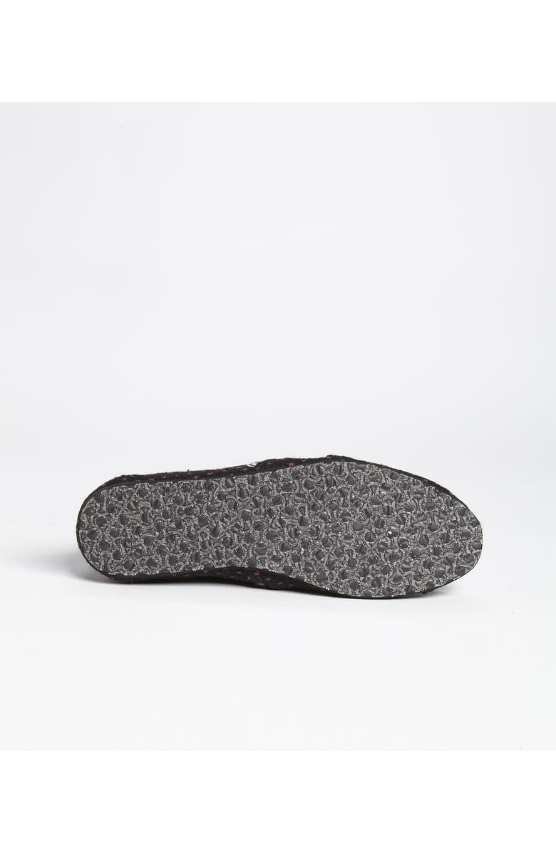 TOMS 'Classic - Dot' Woolen Slip-On, Alternate, color,