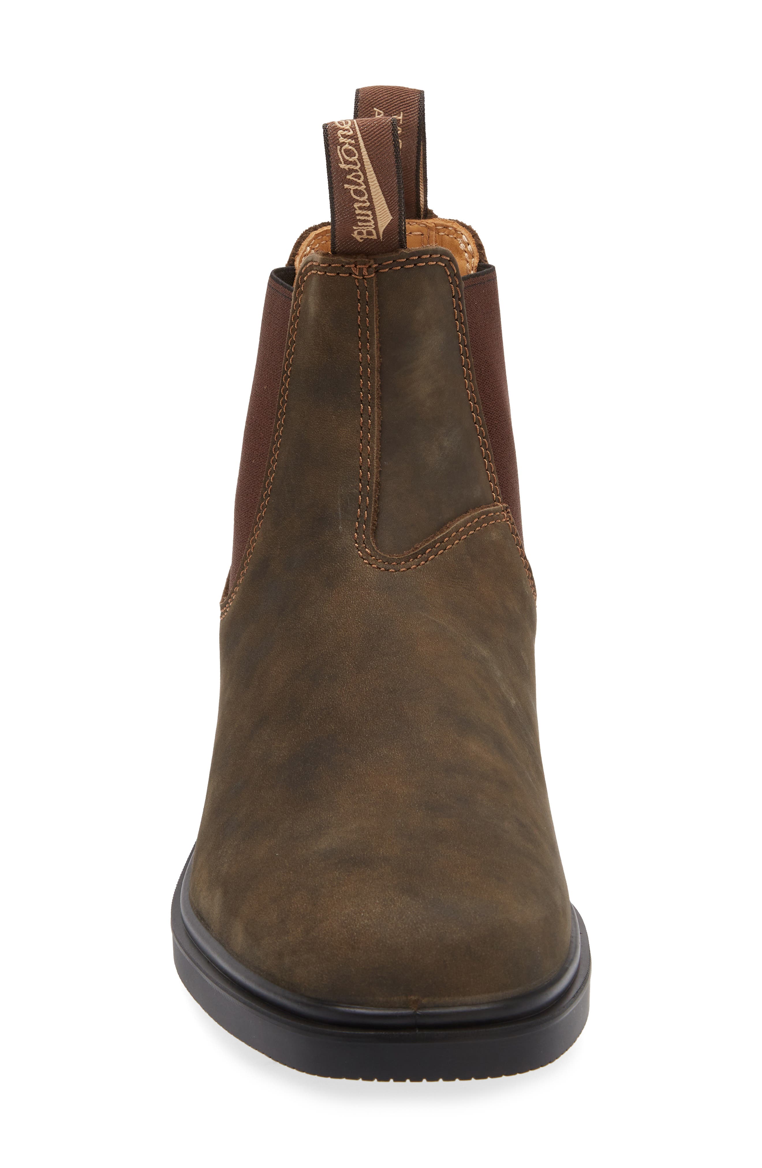 Blundstone Footwear Plain Toe Chelsea Boot, Alternate, color, Rustic Brown