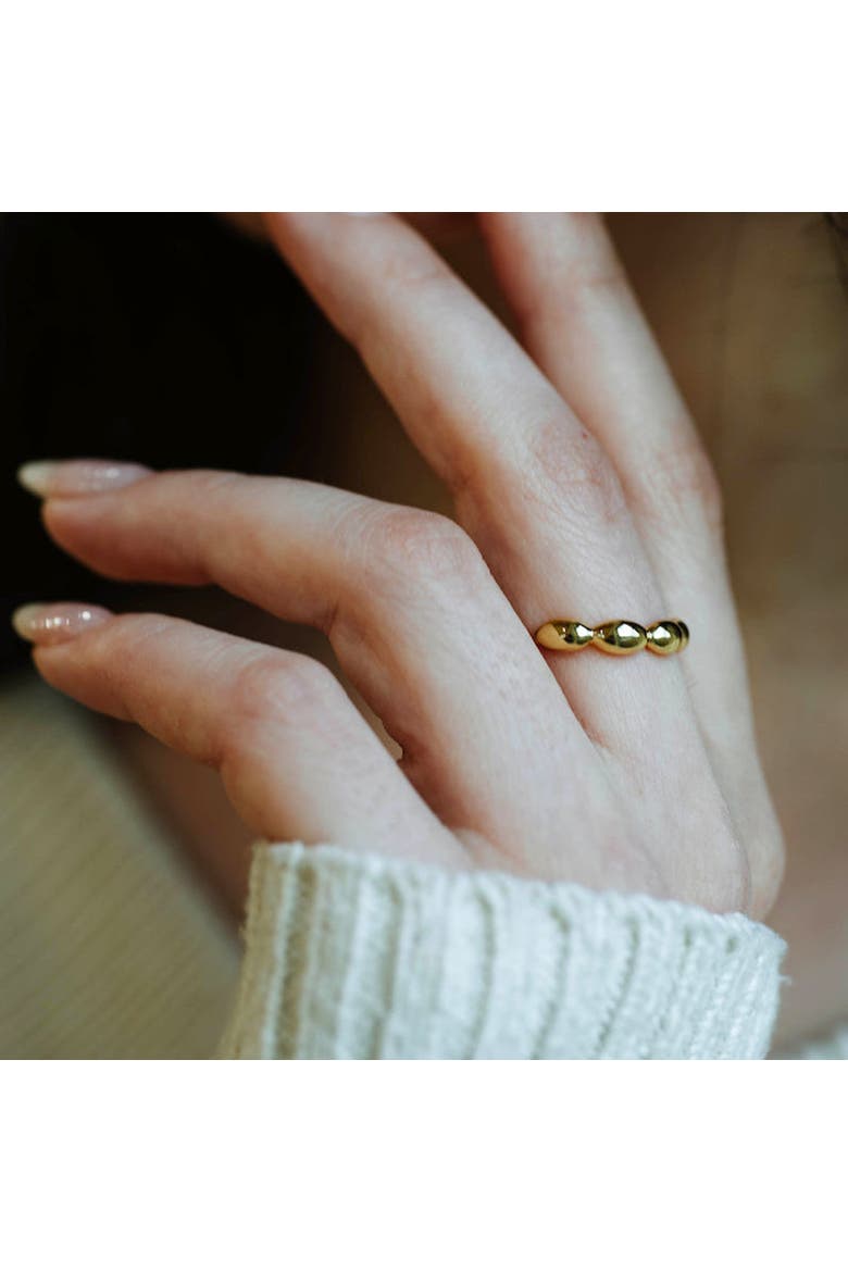 The Belvoir Beadline Ring, Alternate, color, Gold