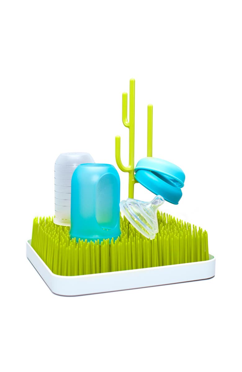 TOMY Boon<sup>®</sup> GRASS<sup>®</sup> Countertop Drying Rack, Spring Green, Main, color, Multicolored
