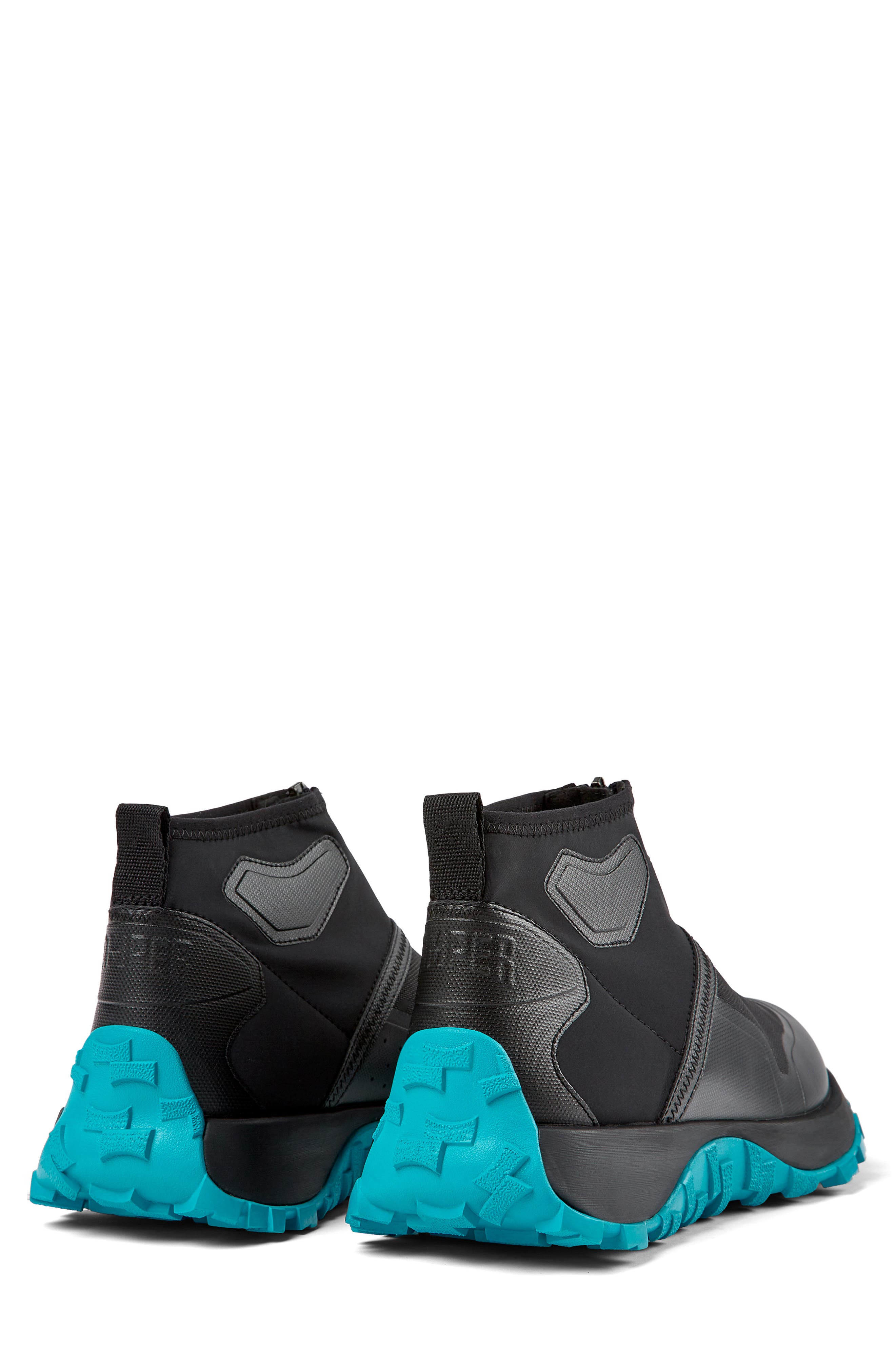 Drift Trail High Top Sneaker, Alternate, color, BLACK