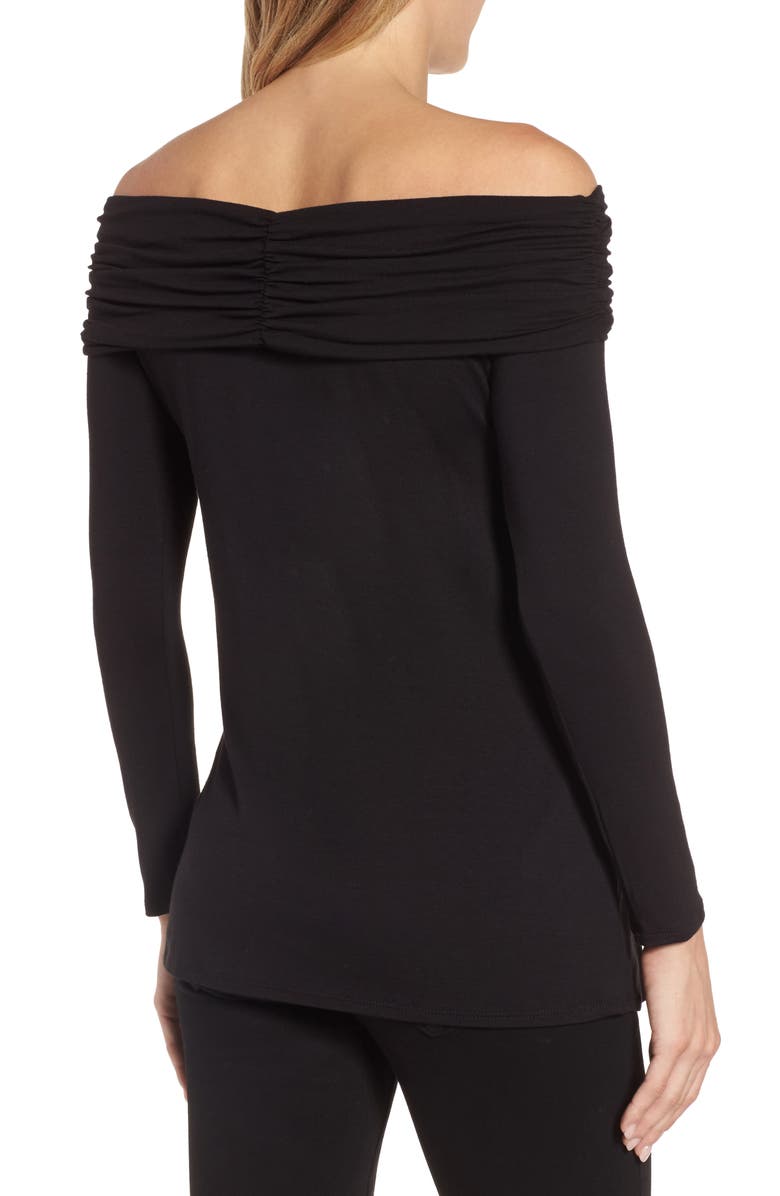 Maternal America Off the Shoulder Maternity Top, Alternate, color, 