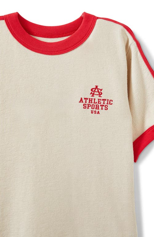 Cotton On Kids Kid's Short Sleeve Ryan Ringer Tee In Neutral