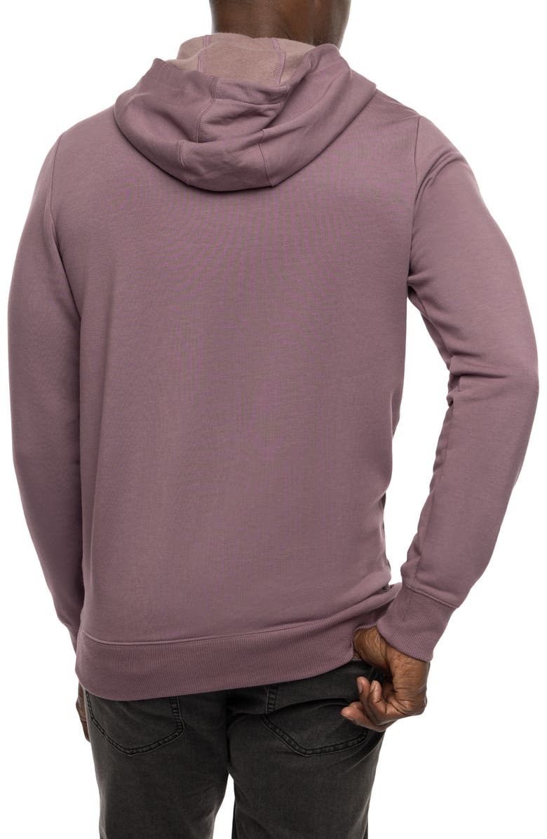 TravisMathew Coastal Cloud Hoodie, Alternate, color, Flint