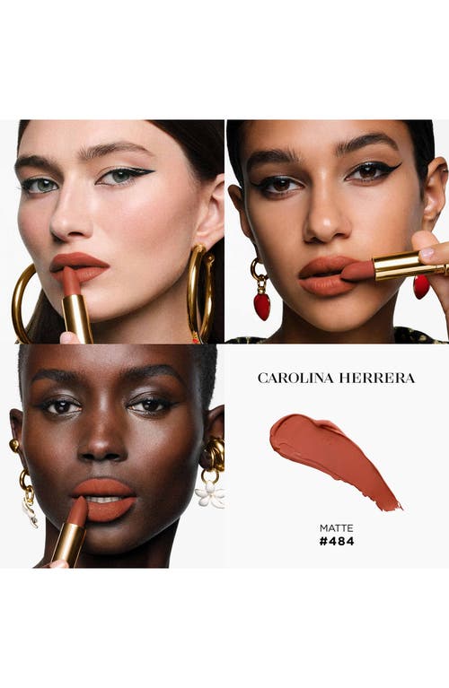 Carolina Herrera Fabulous Kiss Matte Lipstick Refill In 484 City Jungle