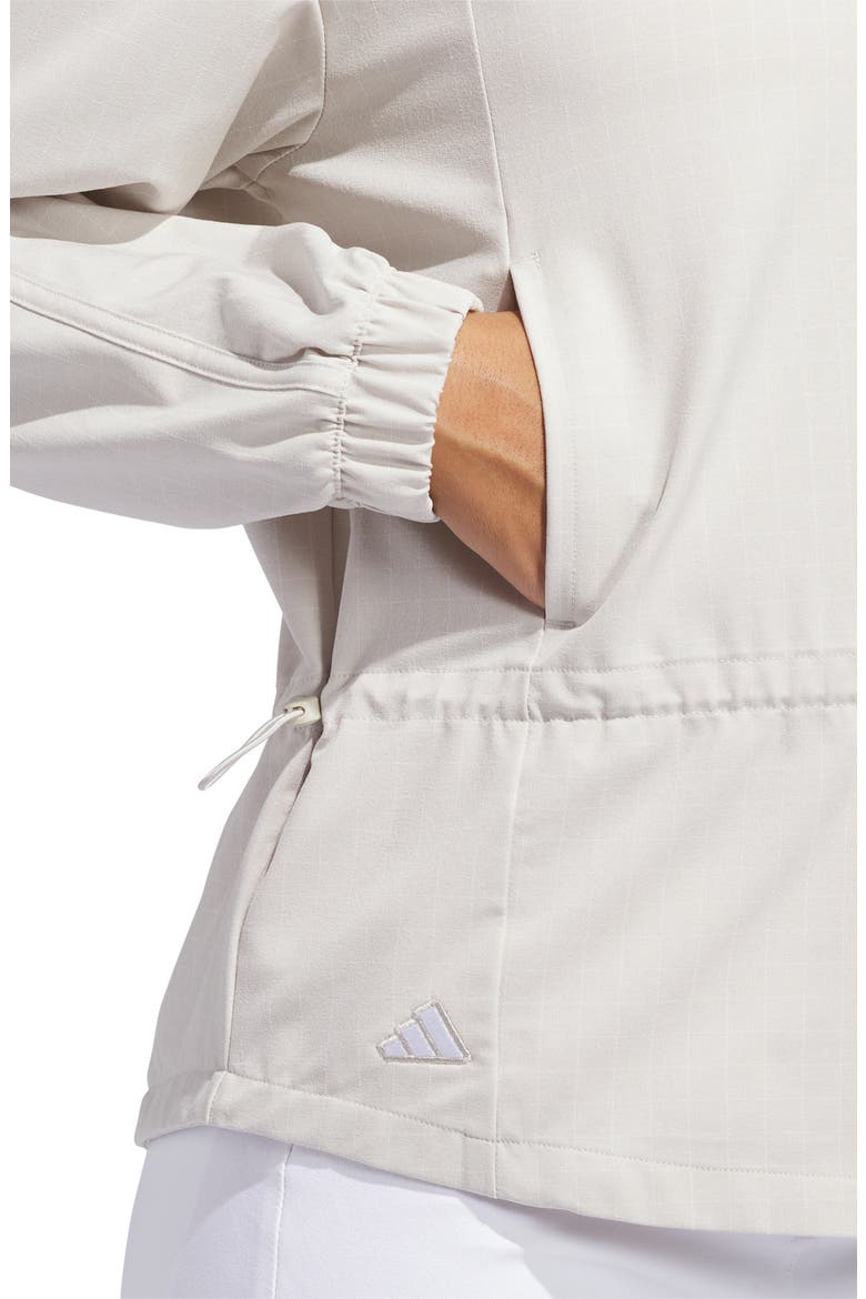 Ultimate365+ Peplum Grid Jacket, Alternate, color, WONDER ALUMINA