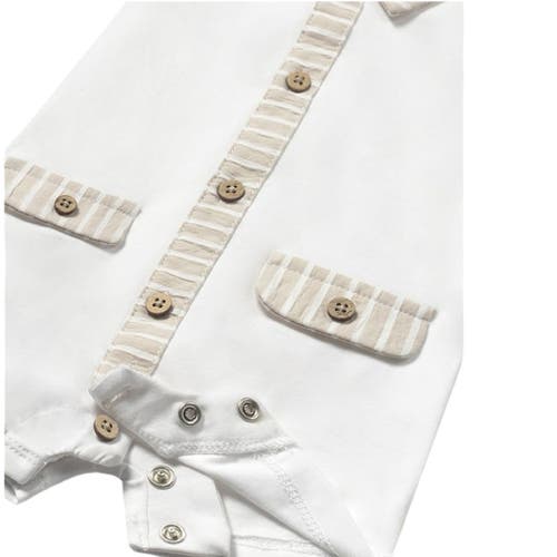 Mayoral 2 Piece Pyjama Set In Beige