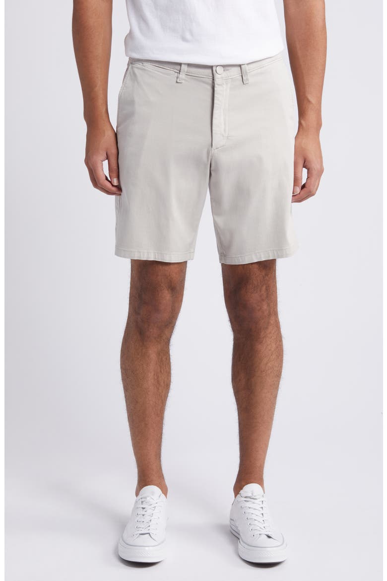 Jake DL Twill Chino Shorts, Main, color, LIGHT GREY