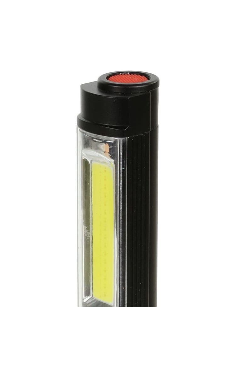 Magnetic Flashlight, Alternate, color, Black