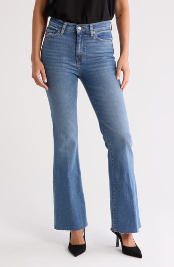 【関税込み】FRAME ホワイト Le Easy Flare ジーンズ Frame Le Easy Flare Release Fray Slit – Mikinola