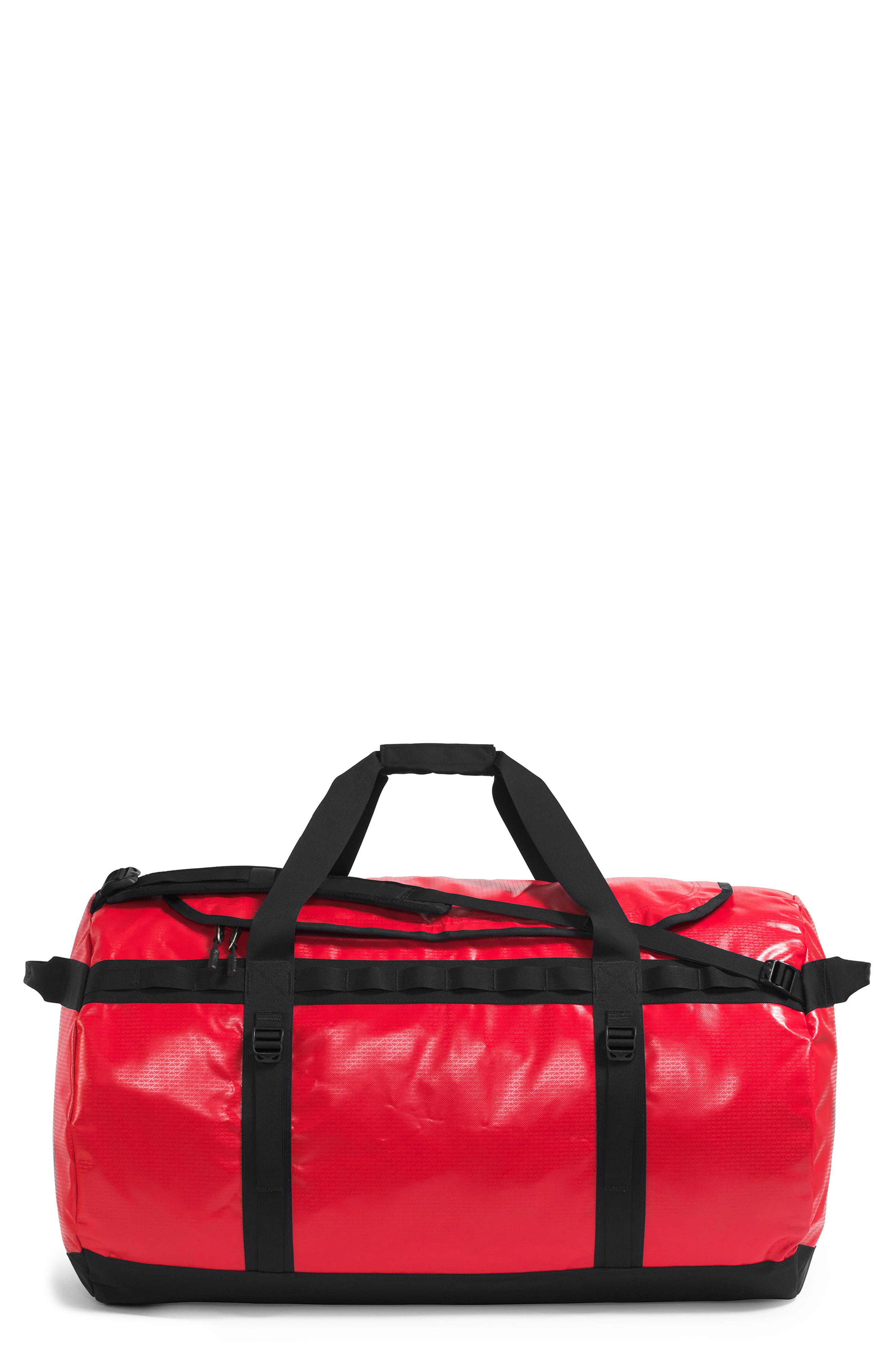 Base Camp XL Duffel Bag, Main, color, TNF RED/ TNF BLACK-NPF