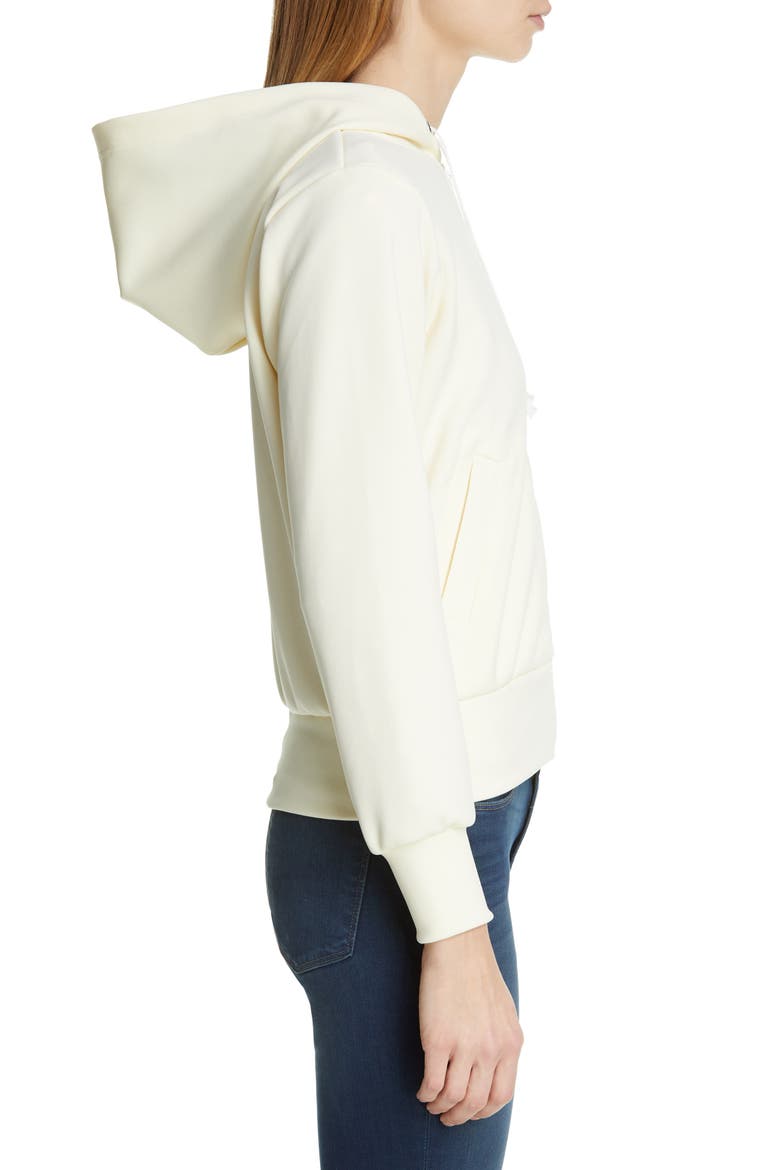 Zip Hoodie, Alternate, color, IVORY