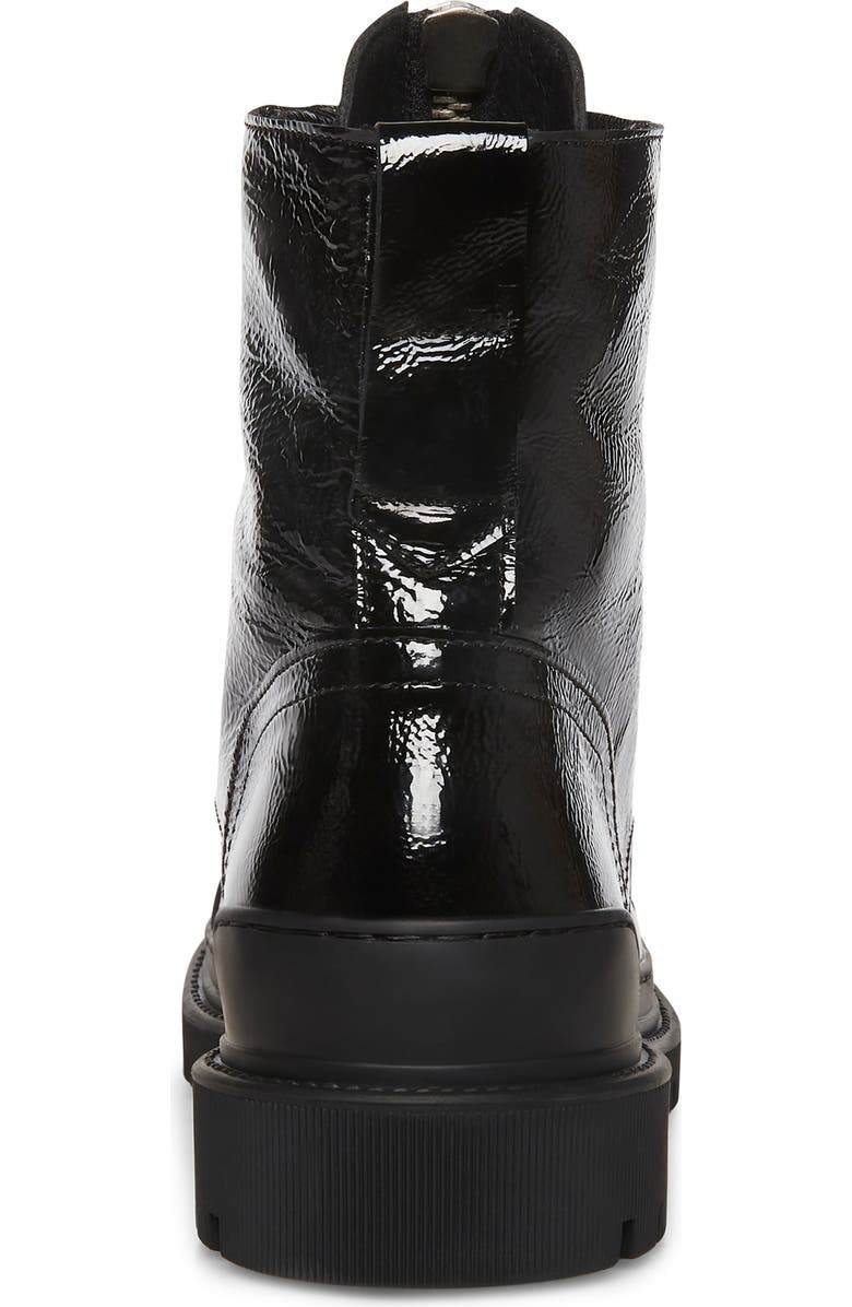 Steve Madden Guard Patent Leather Combat Boot, Alternate, color,