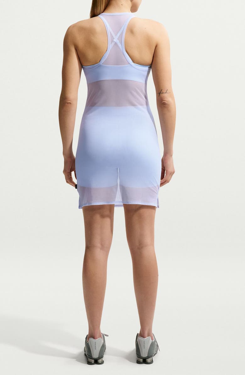 Nike Sportswear Tight Sheer Racerback Dress, Alternate, color, Hydrogen Blue/ Sail