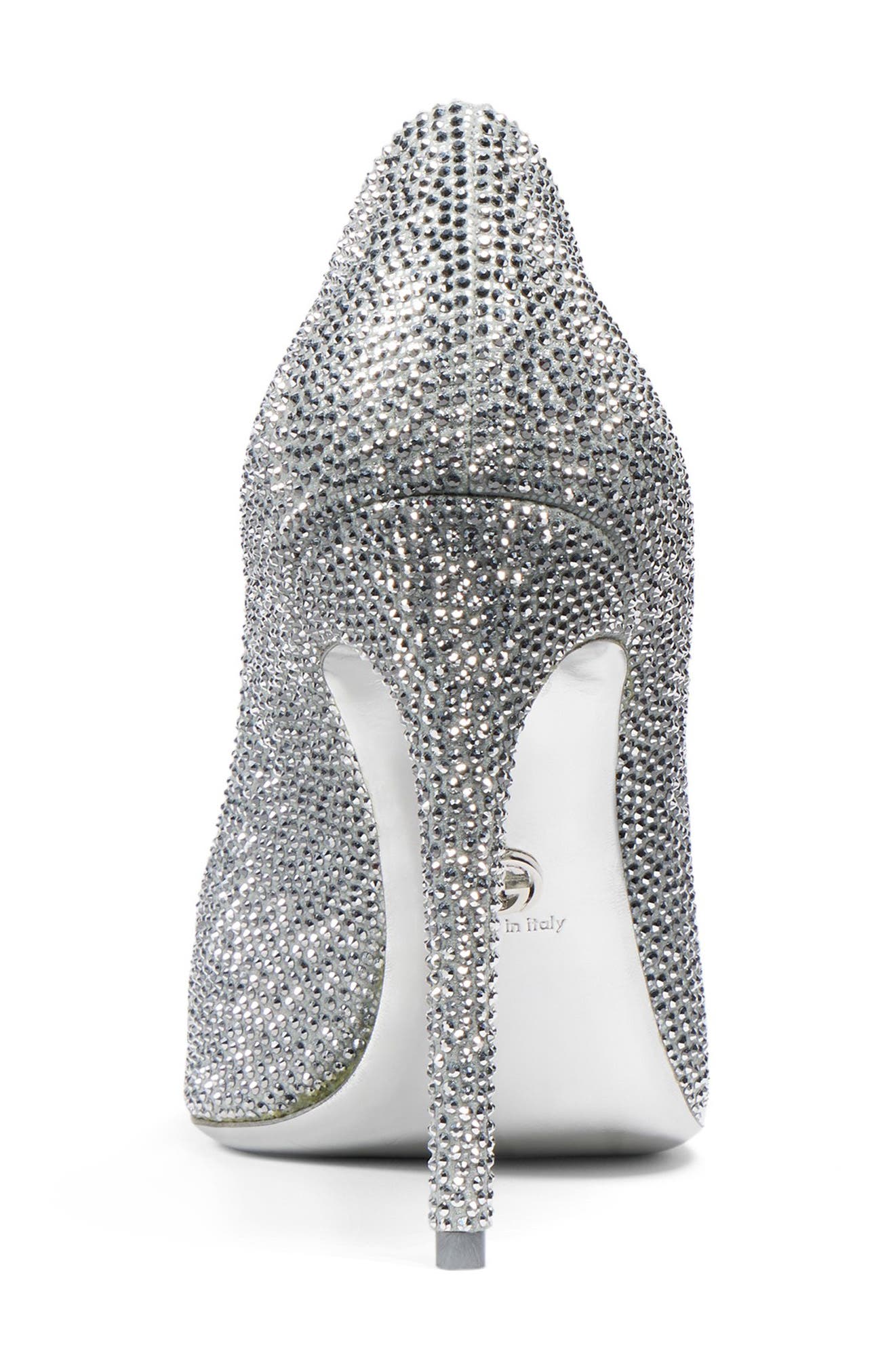 Donna Pointed Toe Pump, Alternate, color, NEW ICE-SILVER
