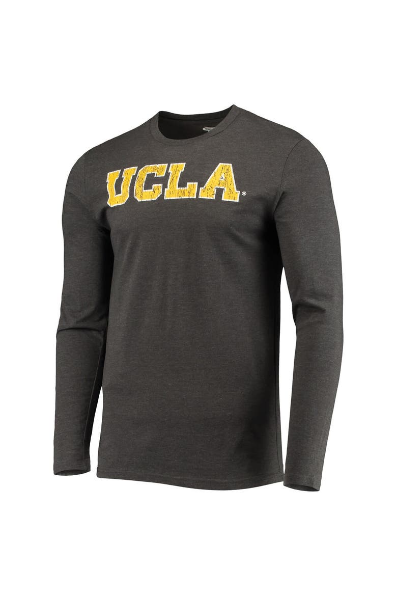 Men's Concepts Sport Light Blue/Heathered Charcoal UCLA Bruins Meter Long Sleeve T-Shirt & Pants Sleep Set, Alternate, color, Blue