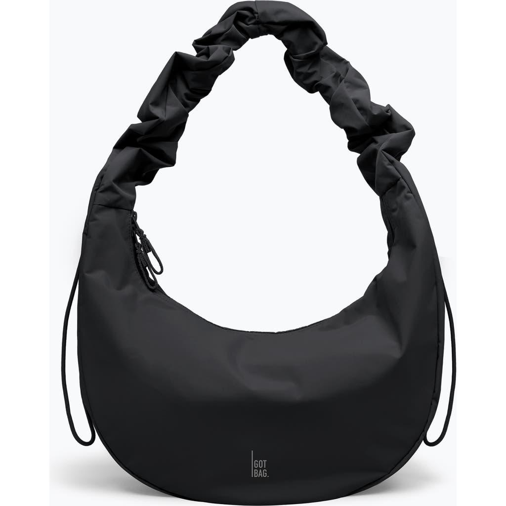 Got Bag Moon Bag Ruffle In Black