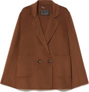 Marina Rinaldi Double Breasted Virgin Wool Jacket