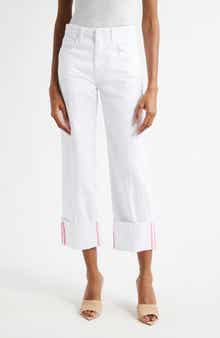 L'AGENCE Leighton Cuff Stovepipe Jeans